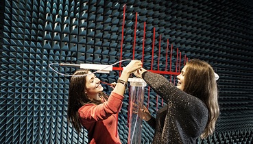 Antenna-Lab (image). Photo: Geir Mogen